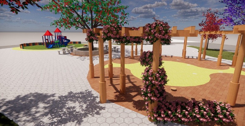 Praça Povoado Campo Verde - PROJETO AUTORAL