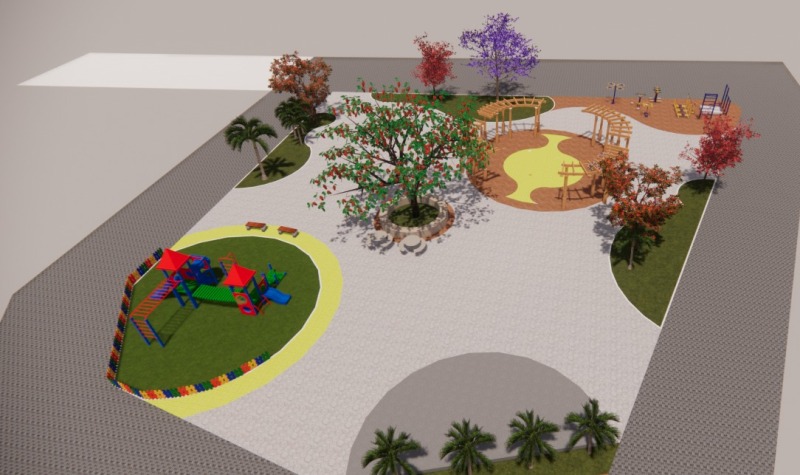 Praça Povoado Campo Verde - PROJETO AUTORAL