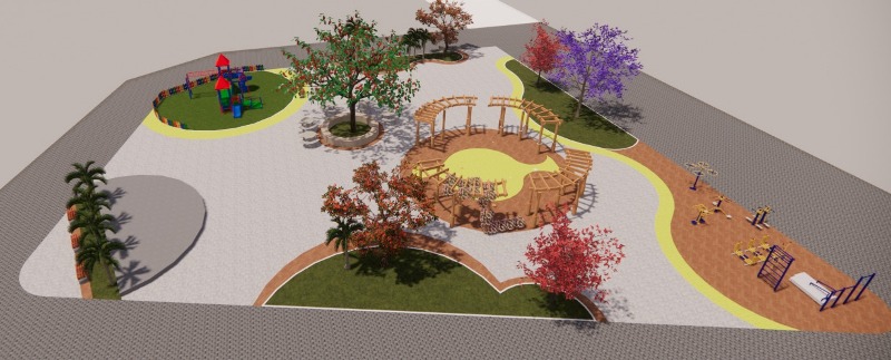 Praça Povoado Campo Verde - PROJETO AUTORAL