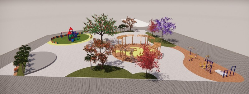 Praça Povoado Campo Verde - PROJETO AUTORAL