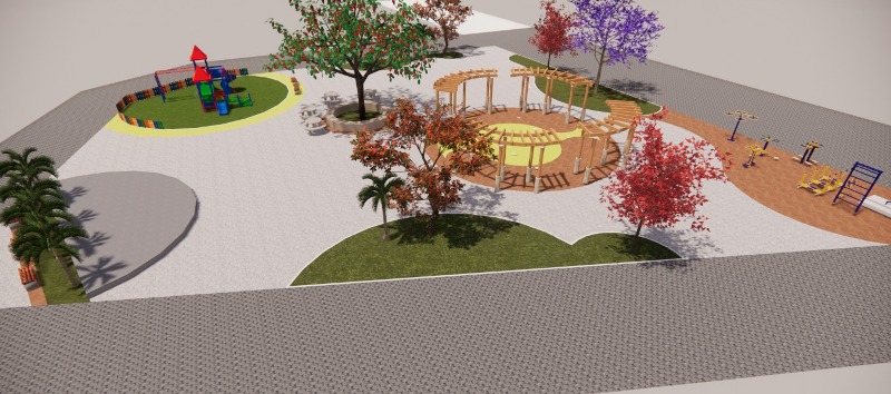 Praça Povoado Campo Verde - PROJETO AUTORAL