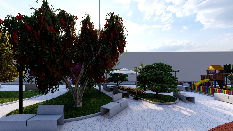 Praça Povoado Baixa Grande - PROJETO AUTORAL