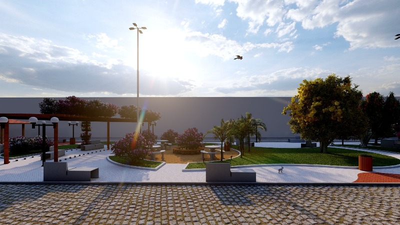 Praça Povoado Baixa Grande - PROJETO AUTORAL